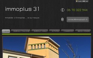 immoplus31.fr website preview