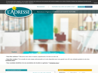 ladresse-gardanne.com website preview