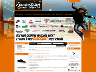 demarques-sports.com website preview