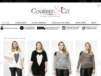 courbesandco.com website preview