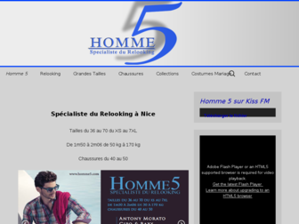 homme5-relooking.com website preview