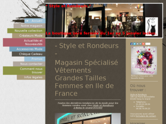 style-et-rondeurs.fr website preview