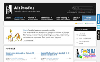 altitudes.asso.fr website preview