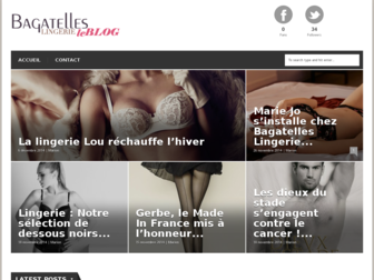blog.bagatelles-lingerie.com website preview