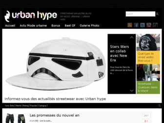 urban-hype.fr website preview
