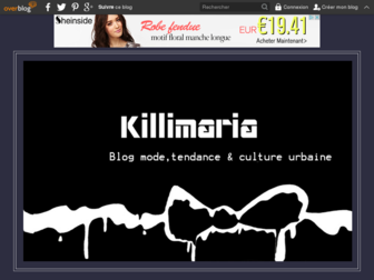 killimaria.over-blog.com website preview