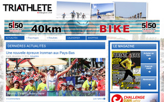 redaction.triathlete.fr website preview