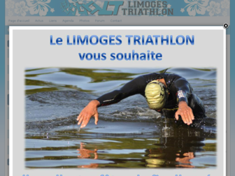 limogestriathlon.fr website preview