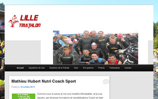 lille-triathlon.fr website preview