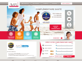 ampli.fr website preview