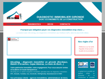diagnostic-immobilier-gironde.fr website preview