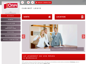 immobilier-cabinetlouis-bordeaux.fr website preview