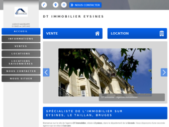 dtimmobilier-eysines.fr website preview