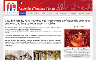 passionimmo-pessac.fr website preview