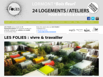 lesfolies-lormont.fr website preview