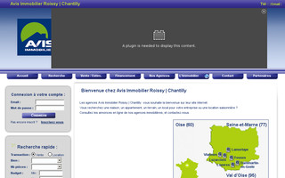 immobilier-roissy-chantilly.fr website preview