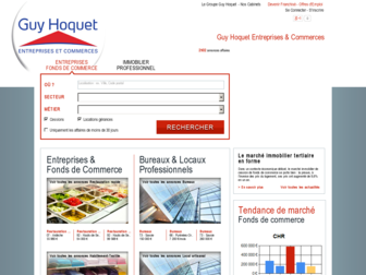 guyhoquetcommerce.com website preview