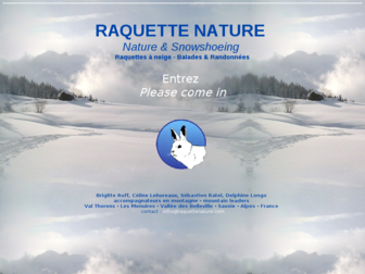 raquettenature.com website preview