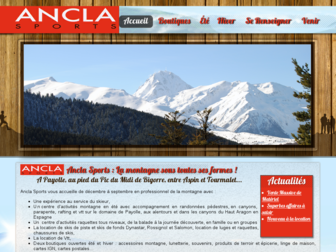 ancla-sports.com website preview
