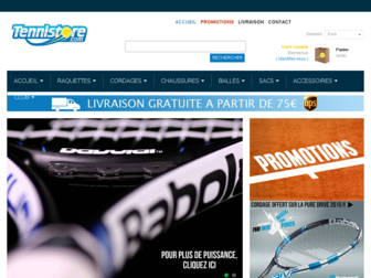 tennistore.com website preview