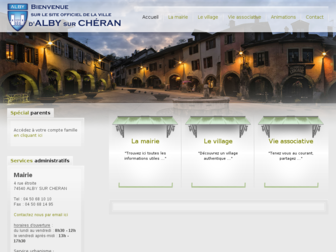 mairie-alby-sur-cheran.fr website preview