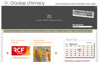 diocese-annecy.fr website preview
