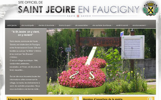 saint-jeoire.fr website preview
