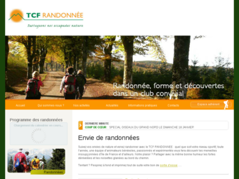 tcf-randonnee.com website preview