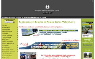 centre.ffrandonnee.fr website preview