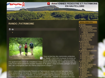 randopatrimoine-haute-loire.fr website preview