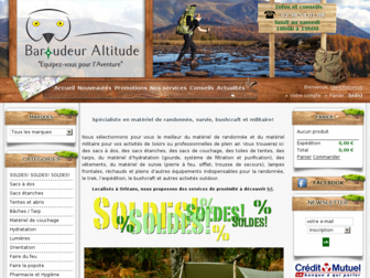 baroudeur-altitude.fr website preview