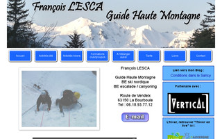 sancy-ski-alpinisme.fr website preview