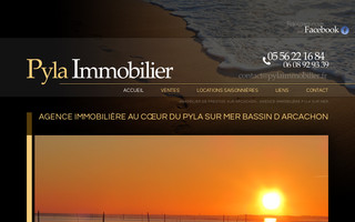 pylaimmobilier.fr website preview