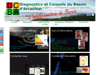 dcbaweb.fr website preview