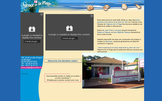 agence-plage.com website preview