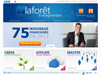laforet-entreprendre.com website preview