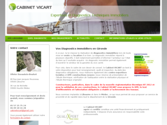 cabinet-vicart.fr website preview
