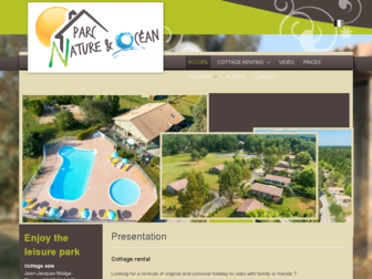 parc-nature-ocean.com website preview