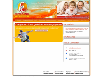 kepar-sante.com website preview