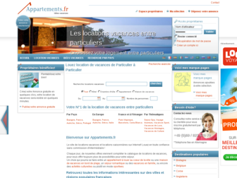 appartements.fr website preview