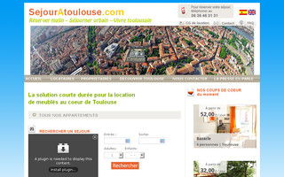 sejouratoulouse.com website preview