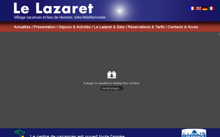 lazaretsete.com website preview