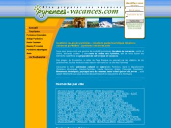 pyrenees-vacances.com website preview