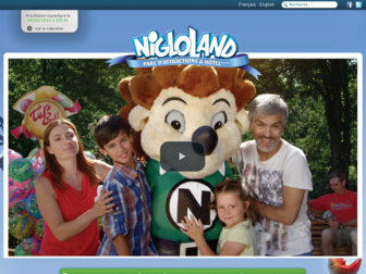 nigloland.fr website preview