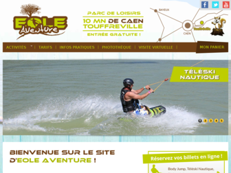 eoleaventure.fr website preview