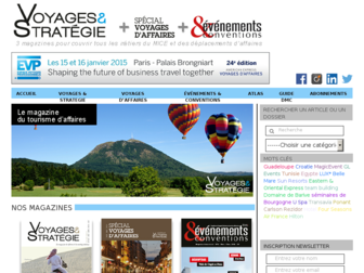 voyages-strategie.com website preview