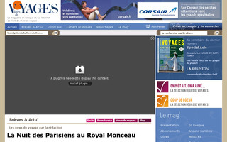 desirs-de-voyages.fr website preview