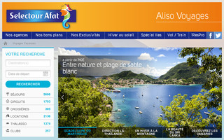 aliso-voyages.fr website preview