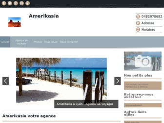 amerikasia-franklin.fr website preview