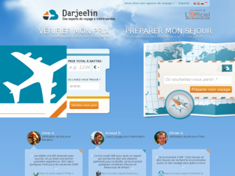 darjeelin.fr website preview